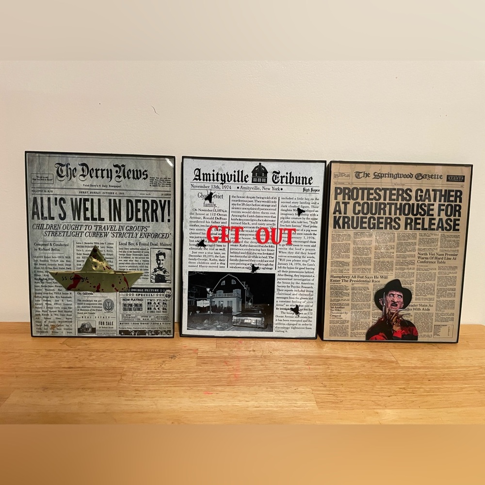 Horror Movie Inspired Artwork